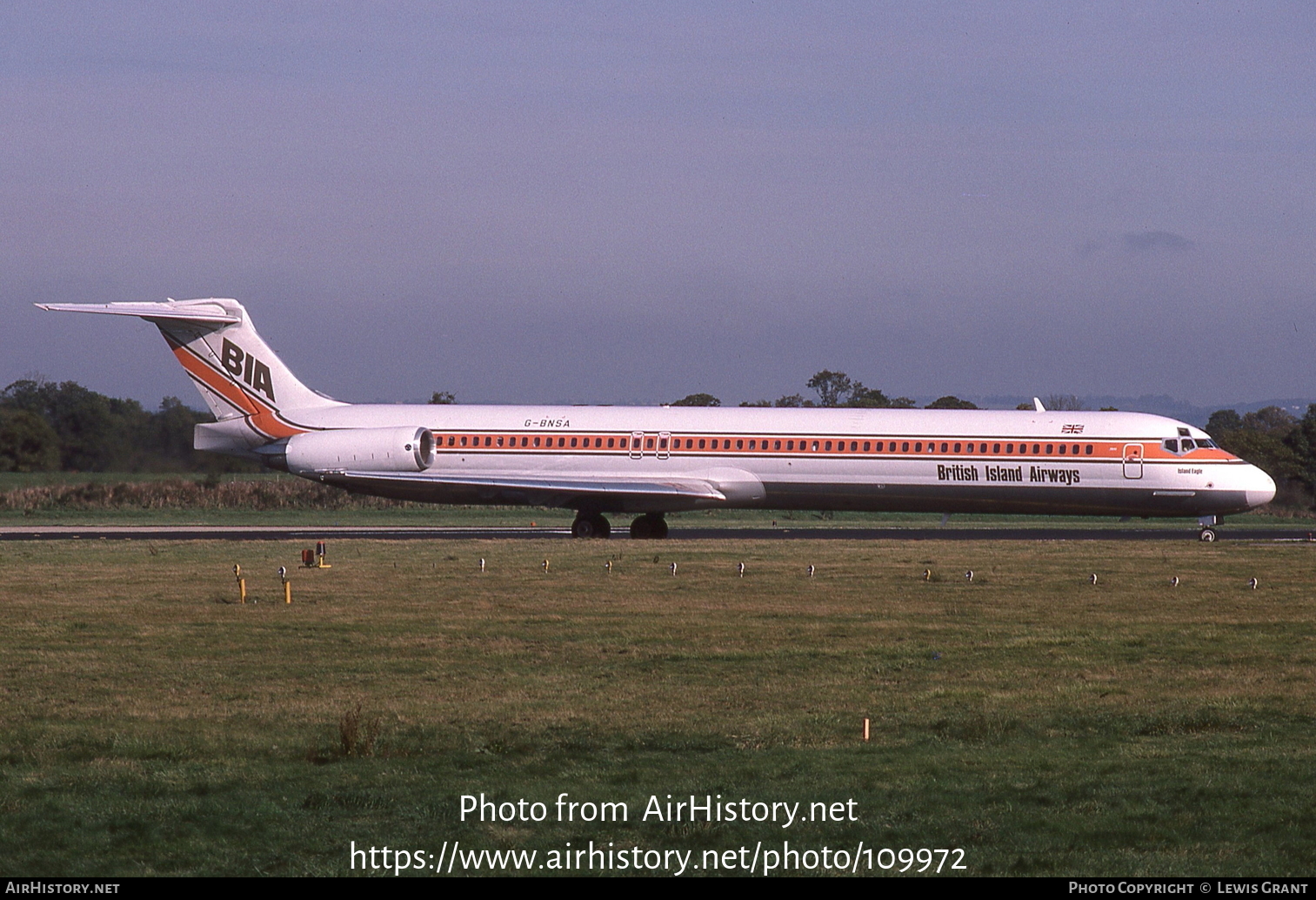 Aircraft Photo of G-BNSA | McDonnell Douglas MD-83 (DC-9-83) | British Island Airways - BIA | AirHistory.net #109972