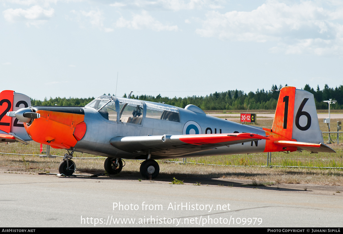 Aircraft Photo of OH-SFN / SF-16 | Saab 91D Safir | Finland - Air Force | AirHistory.net #109979