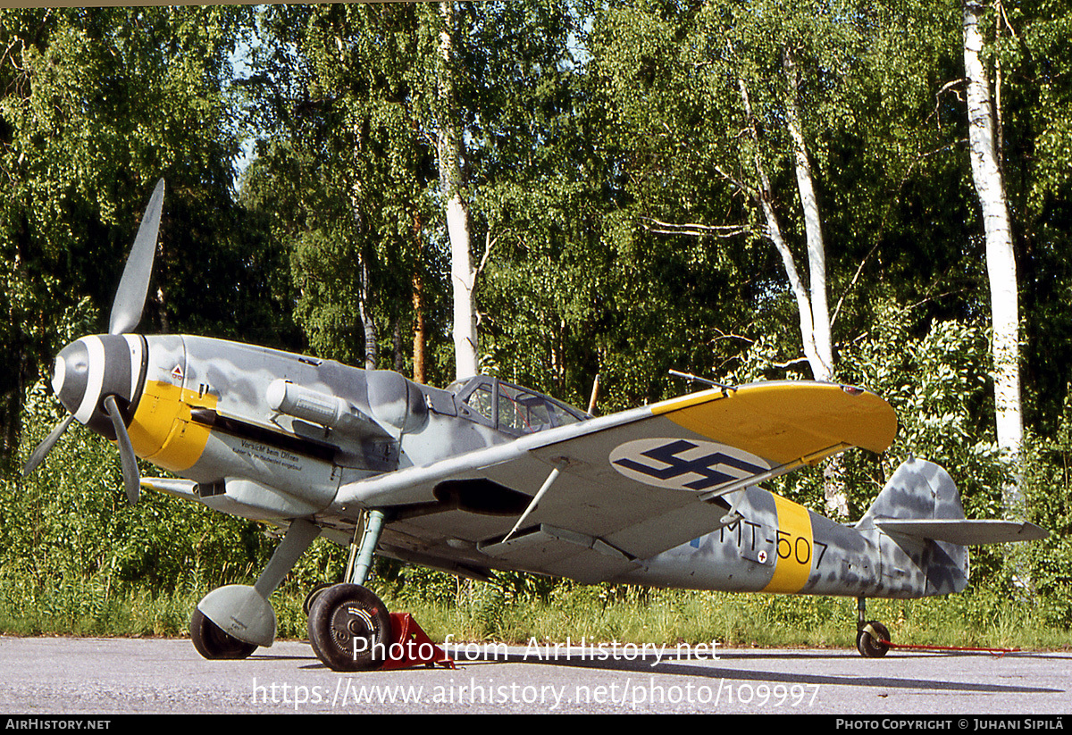 Aircraft Photo Of Mt 507 Messerschmitt Bf 109g 6 Y Finland Air