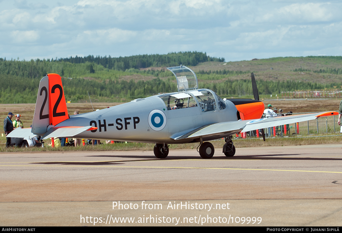 Aircraft Photo of OH-SFP / SF-22 | Saab 91D Safir | Finland - Air Force | AirHistory.net #109999