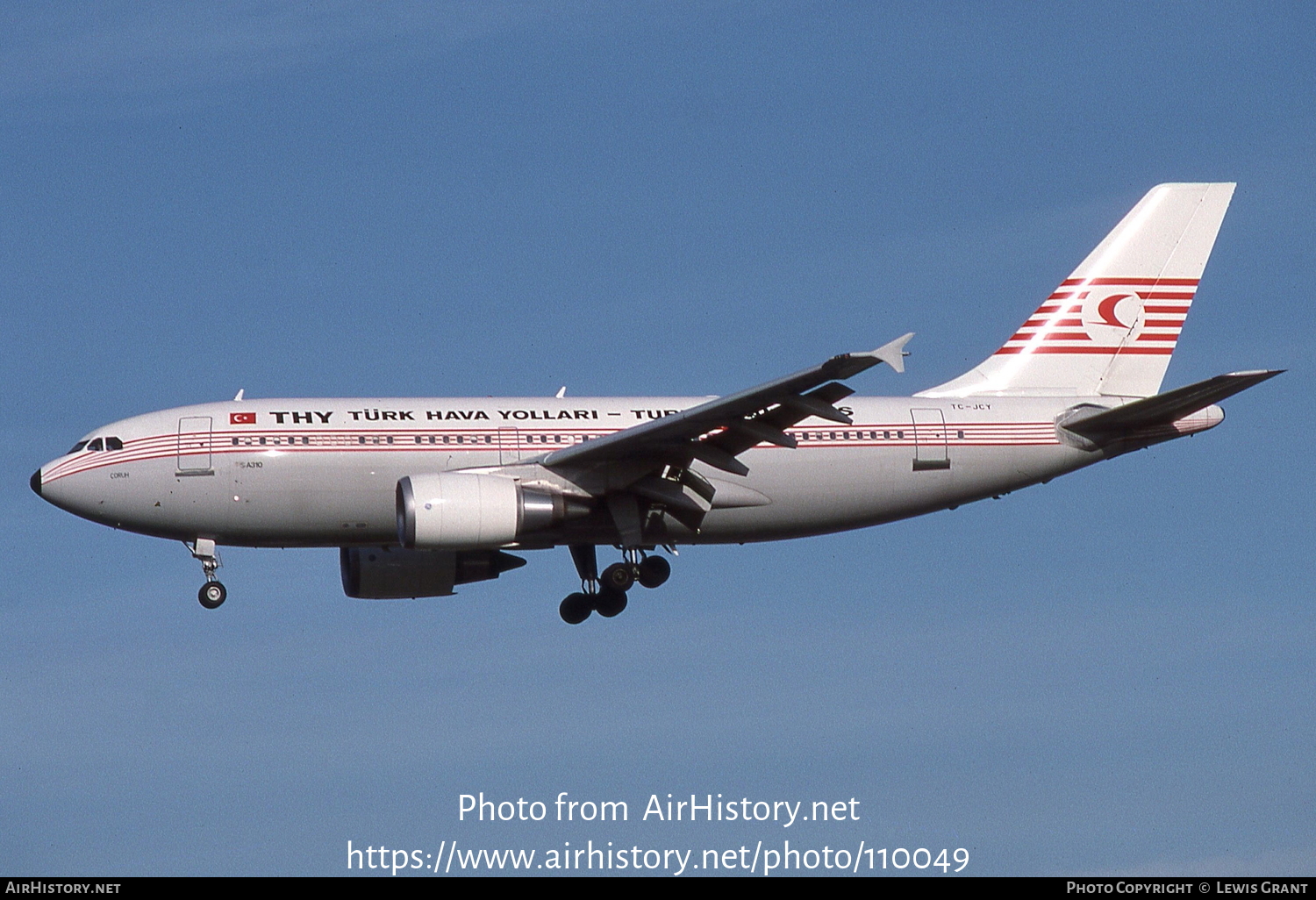 Aircraft Photo of TC-JCY | Airbus A310-304 | THY Türk Hava Yolları - Turkish Airlines | AirHistory.net #110049