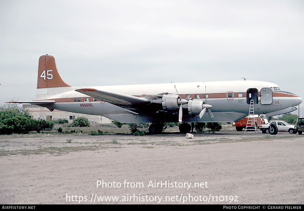 Aircraft Photo of N555SQ | Douglas DC-6B/AT | Macavia International | AirHistory.net #110192