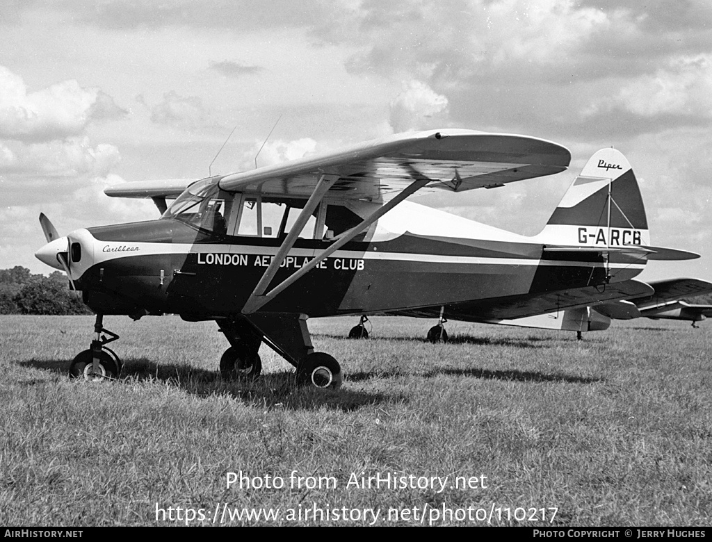 Aircraft Photo of G-ARCB | Piper PA-22-150 Caribbean | London Aeroplane Club | AirHistory.net #110217