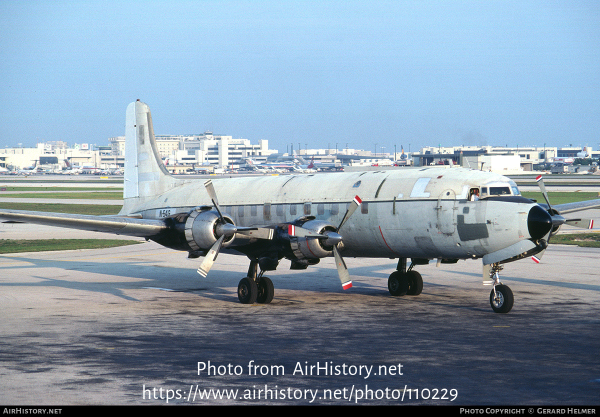 Aircraft Photo of N54G | Douglas C-118A Liftmaster | AirHistory.net #110229