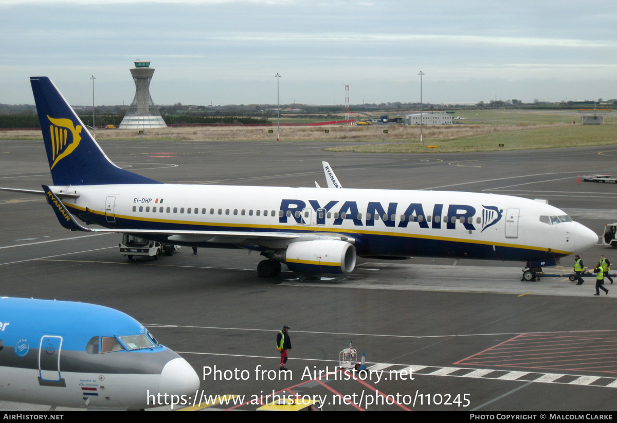 Aircraft Photo of EI-DHP | Boeing 737-8AS | Ryanair | AirHistory.net #110245