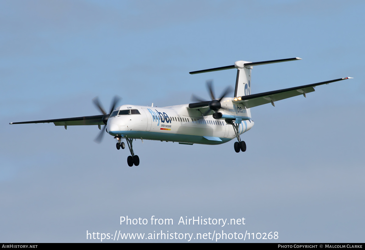 Aircraft Photo of G-JEDM | Bombardier DHC-8-402 Dash 8 | Flybe - British European | AirHistory.net #110268