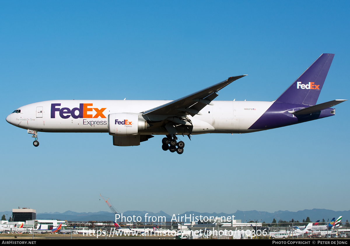 Aircraft Photo of N882FD | Boeing 777-F28 | FedEx Express - Federal Express | AirHistory.net #110306