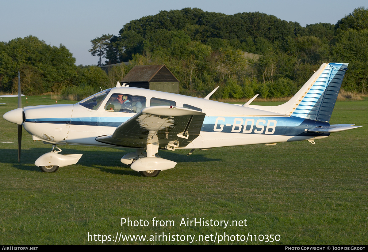 Aircraft Photo of G-BDSB | Piper PA-28-181 Cherokee Archer II | AirHistory.net #110350