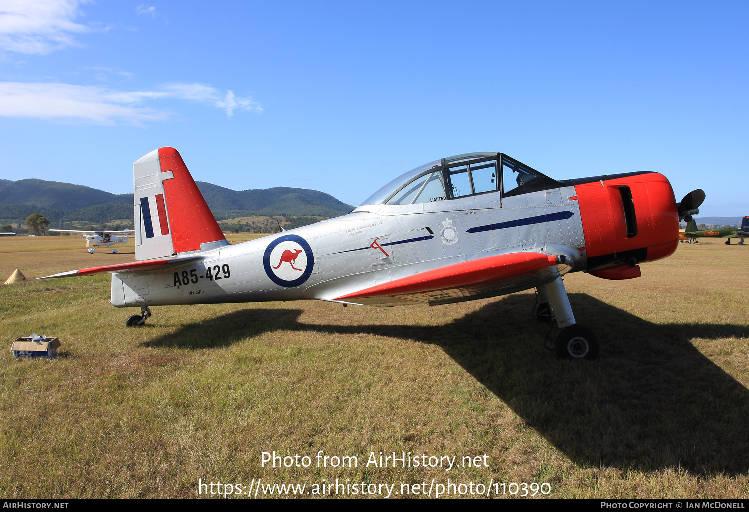 Aircraft Photo of VH-OPJ / A85-429 | Commonwealth CA-25 Winjeel | Australia - Air Force | AirHistory.net #110390