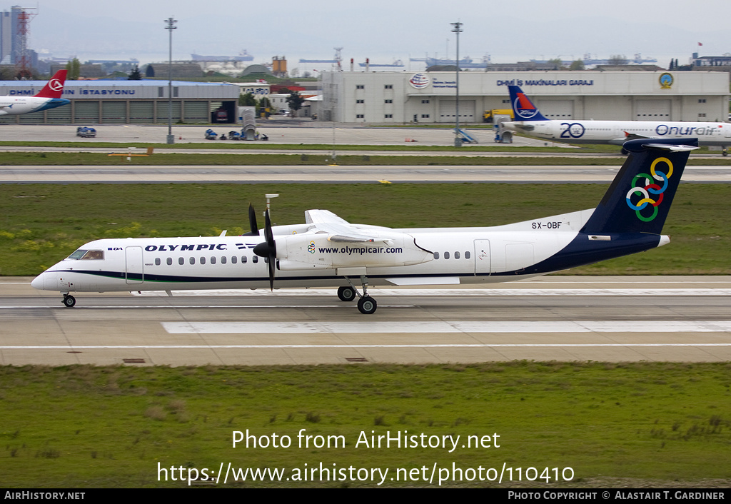 Aircraft Photo of SX-OBF | Bombardier DHC-8-402 Dash 8 | Olympic | AirHistory.net #110410