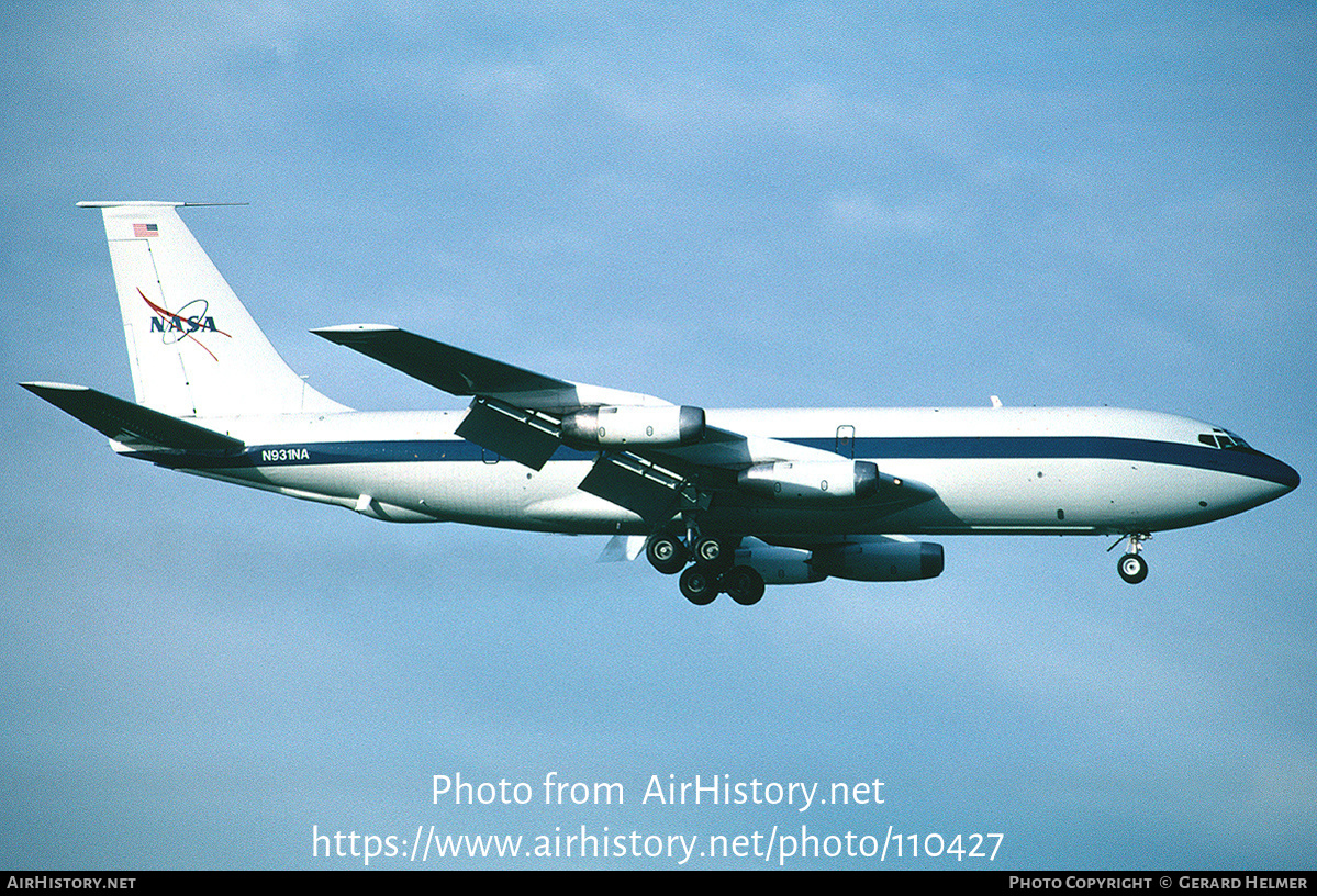 Aircraft Photo of N931NA | Boeing KC-135A Stratotanker | NASA - National Aeronautics and Space Administration | AirHistory.net #110427