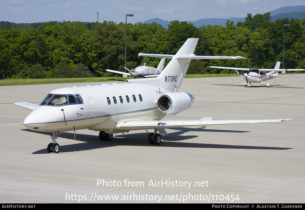 Aircraft Photo of N70NE | British Aerospace BAe-125-800A | AirHistory.net #110454