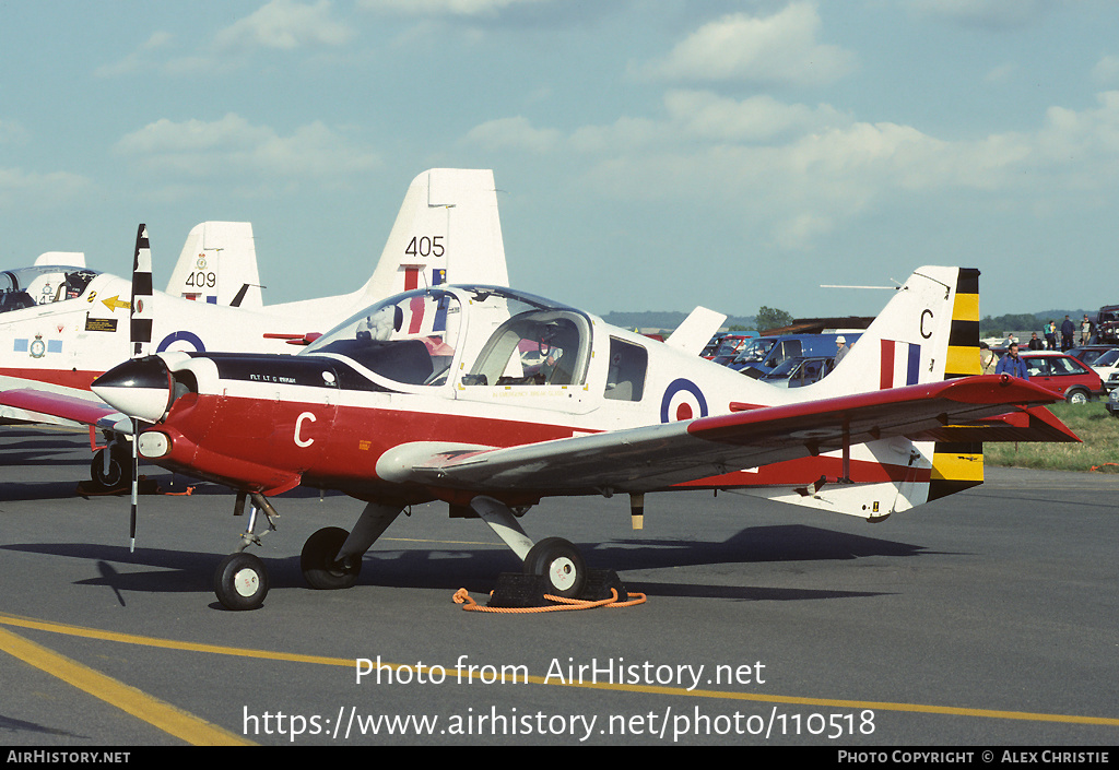 Aircraft Photo of XX620 | Scottish Aviation Bulldog T1 | UK - Air Force | AirHistory.net #110518