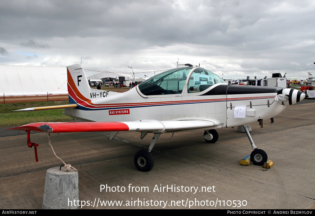 Aircraft Photo of VH-YCF | New Zealand CT-4B Airtrainer | BAE Systems Australia | AirHistory.net #110530