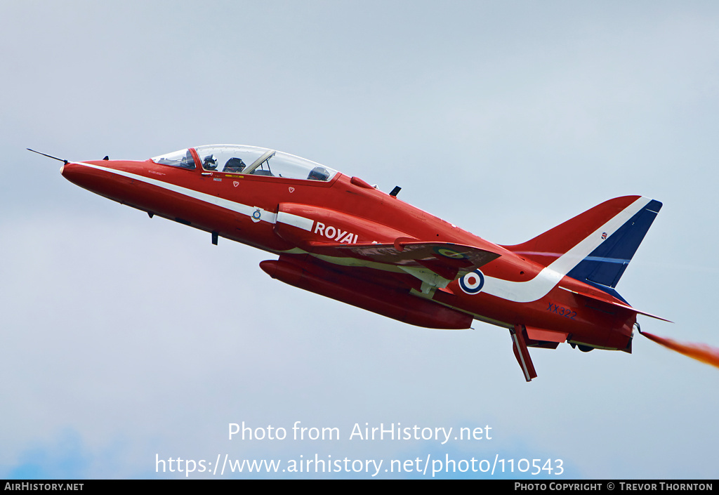 Aircraft Photo of XX322 | British Aerospace Hawk T1A | UK - Air Force | AirHistory.net #110543