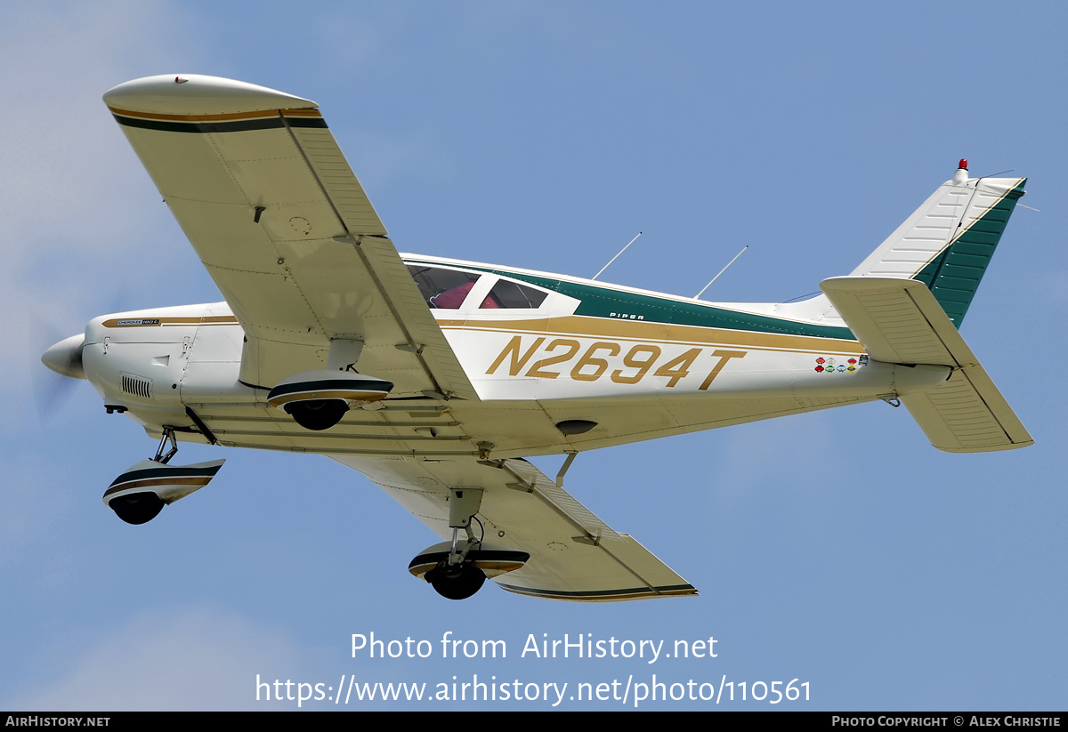 Aircraft Photo of N2694T | Piper PA-28-180 Cherokee G | AirHistory.net #110561