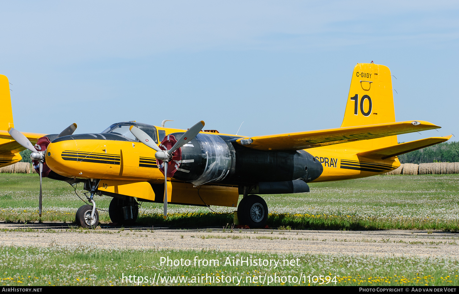 Aircraft Photo of C-GXGY | Douglas B-26/AT Invader | Air Spray | AirHistory.net #110594