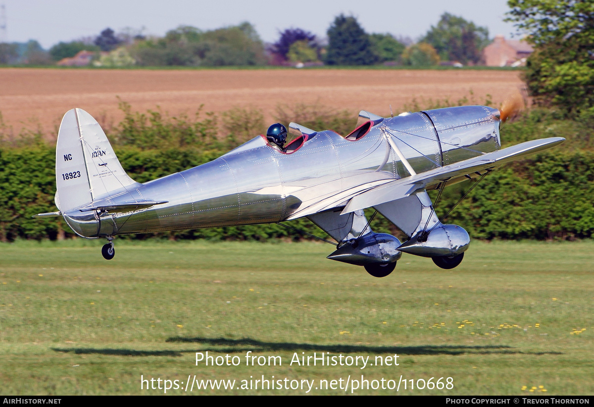 Aircraft Photo of N18923 / NC18923 | Ryan ST-A | AirHistory.net #110668