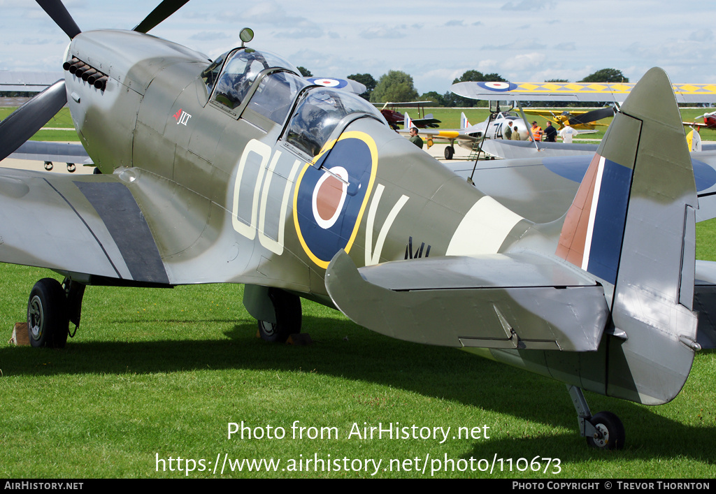 Aircraft Photo of G-LFIX / ML407 | Supermarine 509 Spitfire T9 | UK - Air Force | AirHistory.net #110673