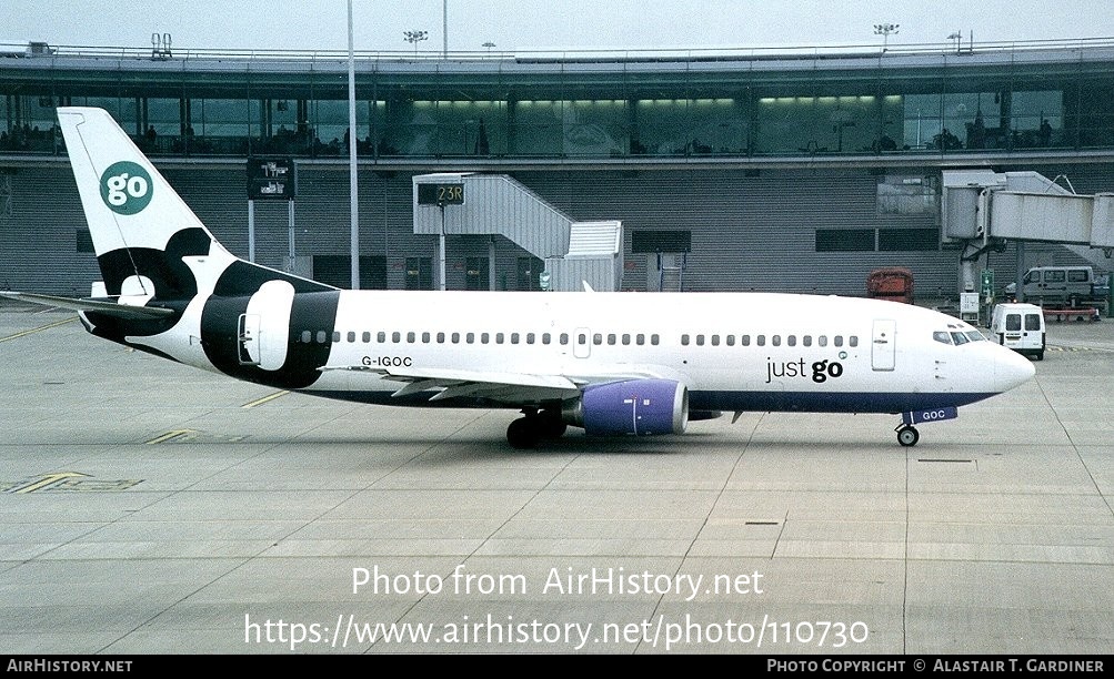 Aircraft Photo of G-IGOC | Boeing 737-3Y0 | Go Fly | AirHistory.net #110730