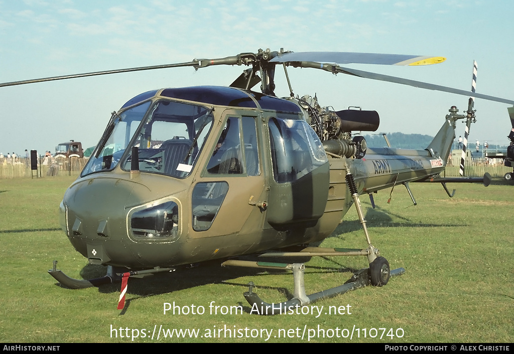 Aircraft Photo of XP848 | Westland Scout AH1 (P-531-2) | UK - Army | AirHistory.net #110740