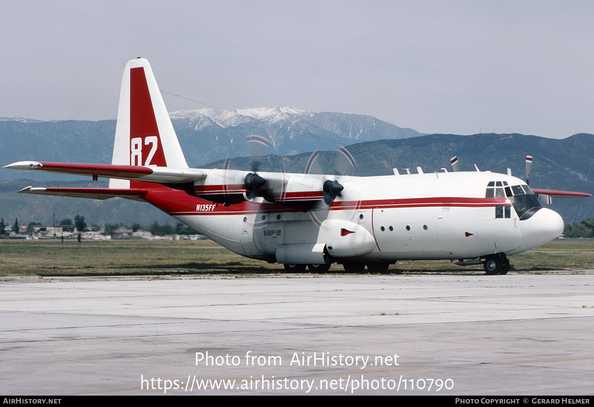 Aircraft Photo of N135FF | Lockheed C-130A Hercules (L-182) | Hemet Valley Flying Service | AirHistory.net #110790