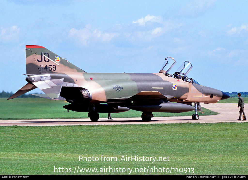 Aircraft Photo of 66-0459 / AF66-459 | McDonnell Douglas RF-4C Phantom II | USA - Air Force | AirHistory.net #110913