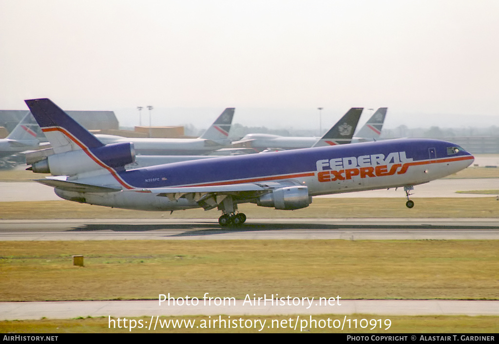 Aircraft Photo of N305FE | McDonnell Douglas DC-10-30F | Federal Express | AirHistory.net #110919