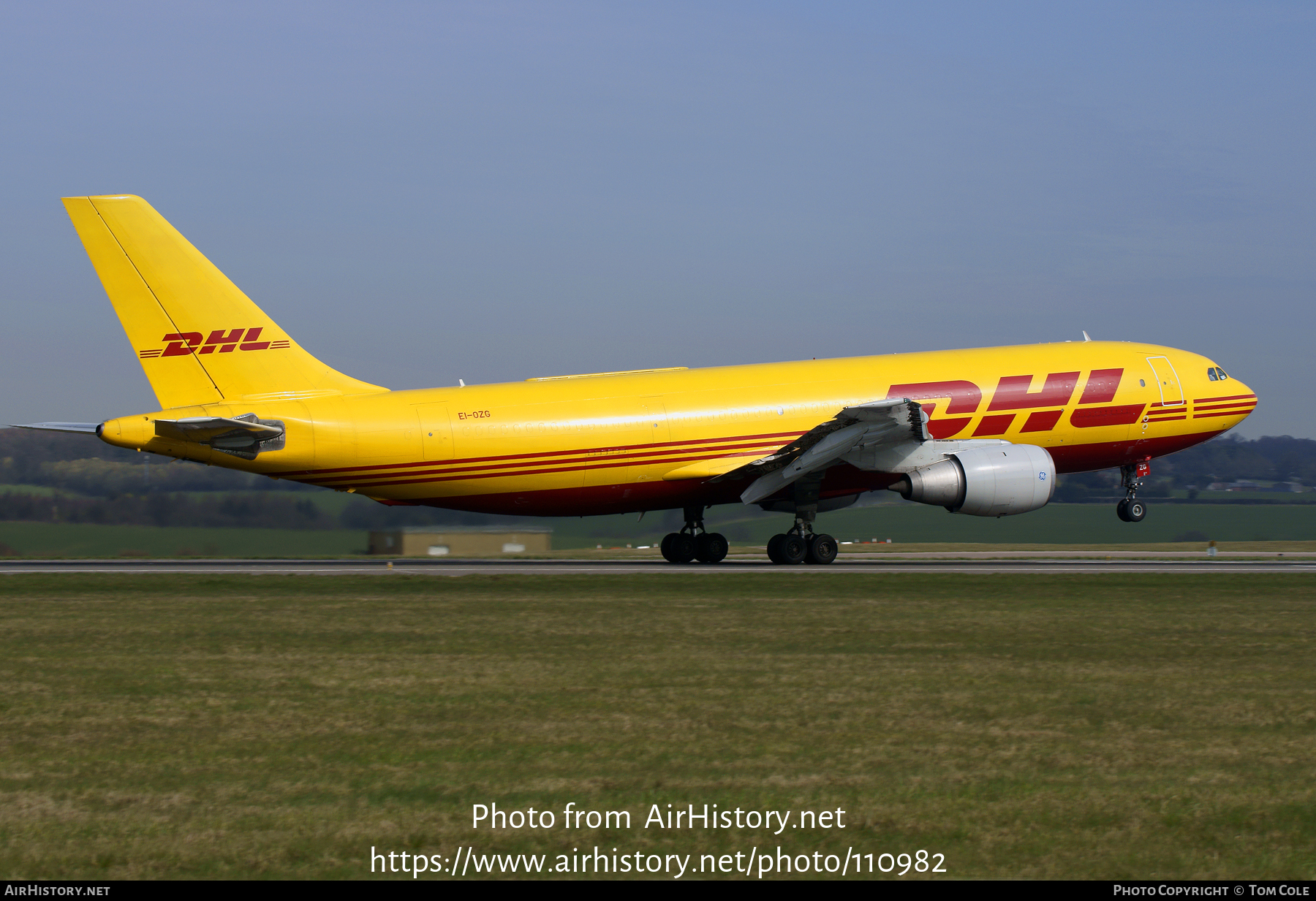 Aircraft Photo of EI-OZG | Airbus A300B4-203(F) | DHL International | AirHistory.net #110982