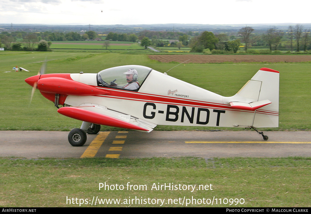 Aircraft Photo of G-BNDT | Brugger MB-2 Colibri | AirHistory.net #110990