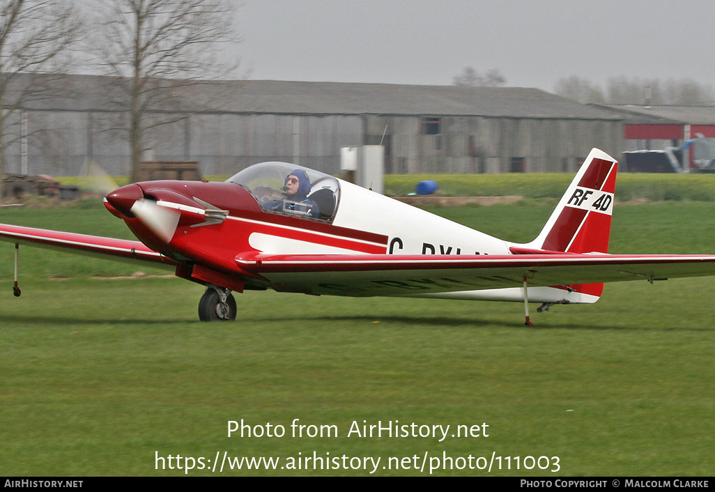 Aircraft Photo of G-BXLN | Fournier RF-4D | AirHistory.net #111003