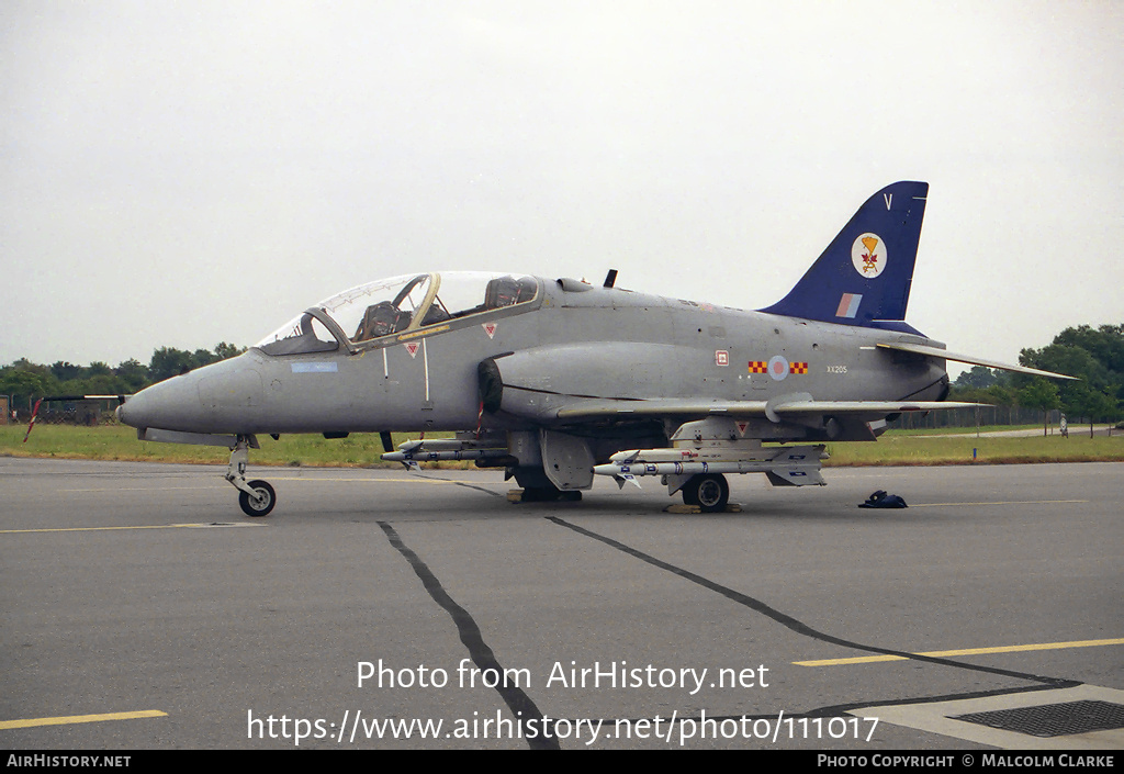 Aircraft Photo of XX205 | British Aerospace Hawk T1A | UK - Air Force | AirHistory.net #111017