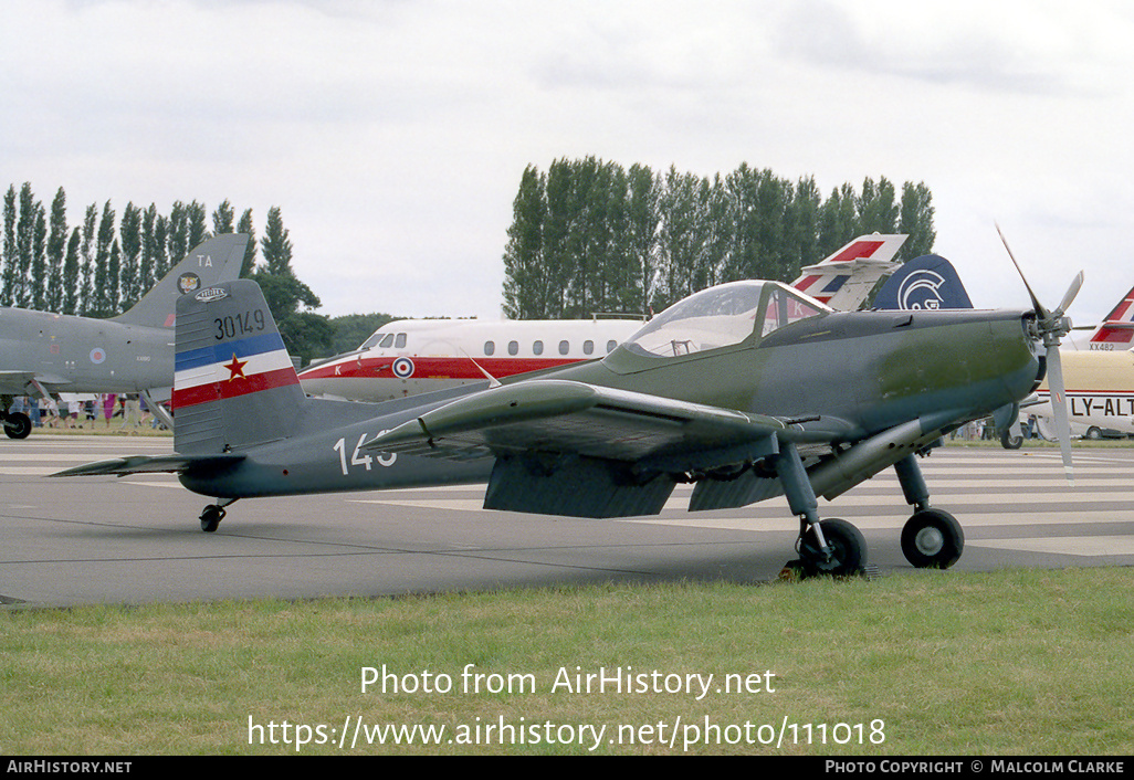 Aircraft Photo of G-BRXK / 30149 | Soko P-2 Kraguj | Yugoslavia - Air Force | AirHistory.net #111018