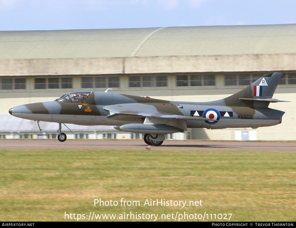 Aircraft Photo of G-BXFI / WV372 | Hawker Hunter T7 | UK - Air Force | AirHistory.net #111027