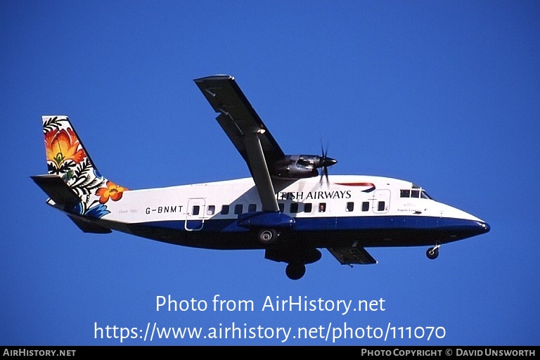 Aircraft Photo of G-BNMT | Short 360-100 | British Airways | AirHistory.net #111070