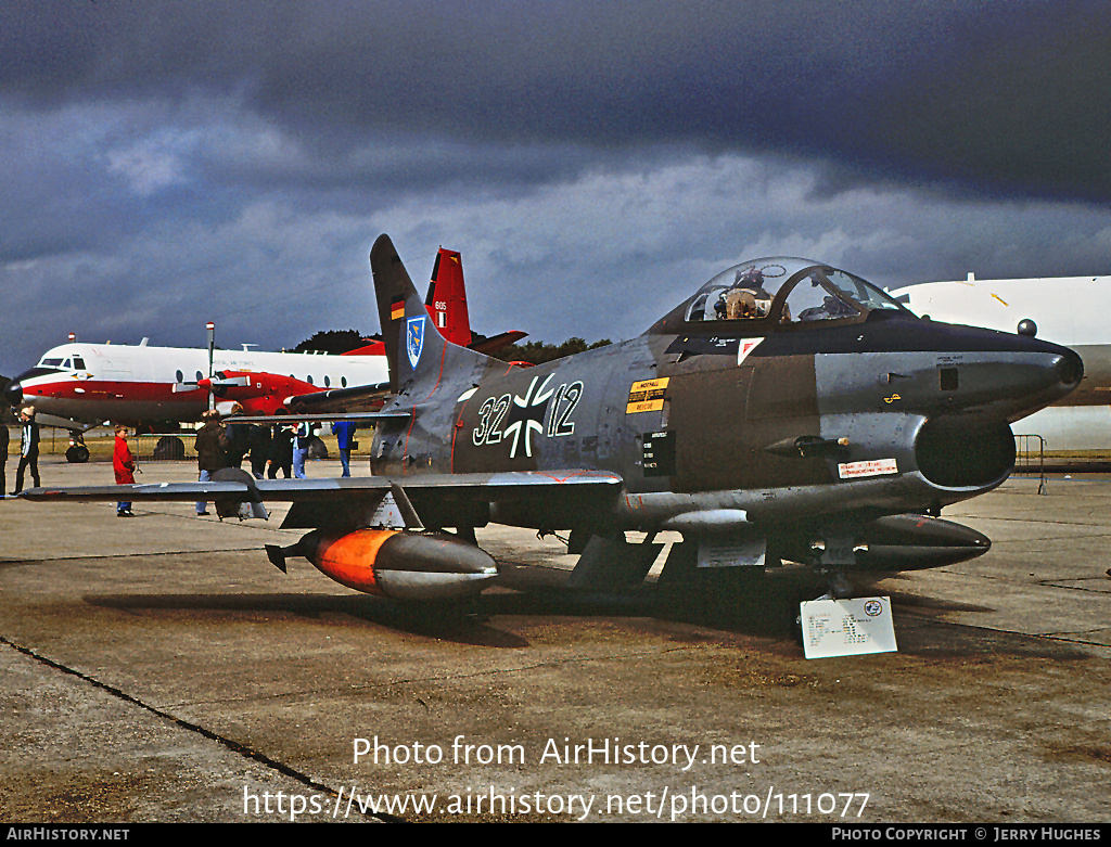 Aircraft Photo of 3212 | Fiat G-91R/3 | Germany - Air Force | AirHistory.net #111077