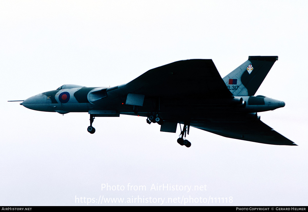 Aircraft Photo of XL317 | Avro 698 Vulcan B.2A | UK - Air Force | AirHistory.net #111118