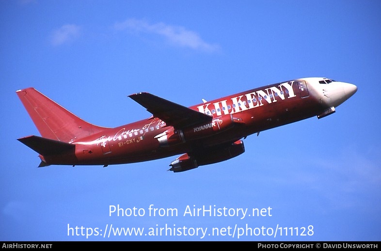 Aircraft Photo of EI-CNY | Boeing 737-230/Adv | Ryanair | AirHistory.net #111128