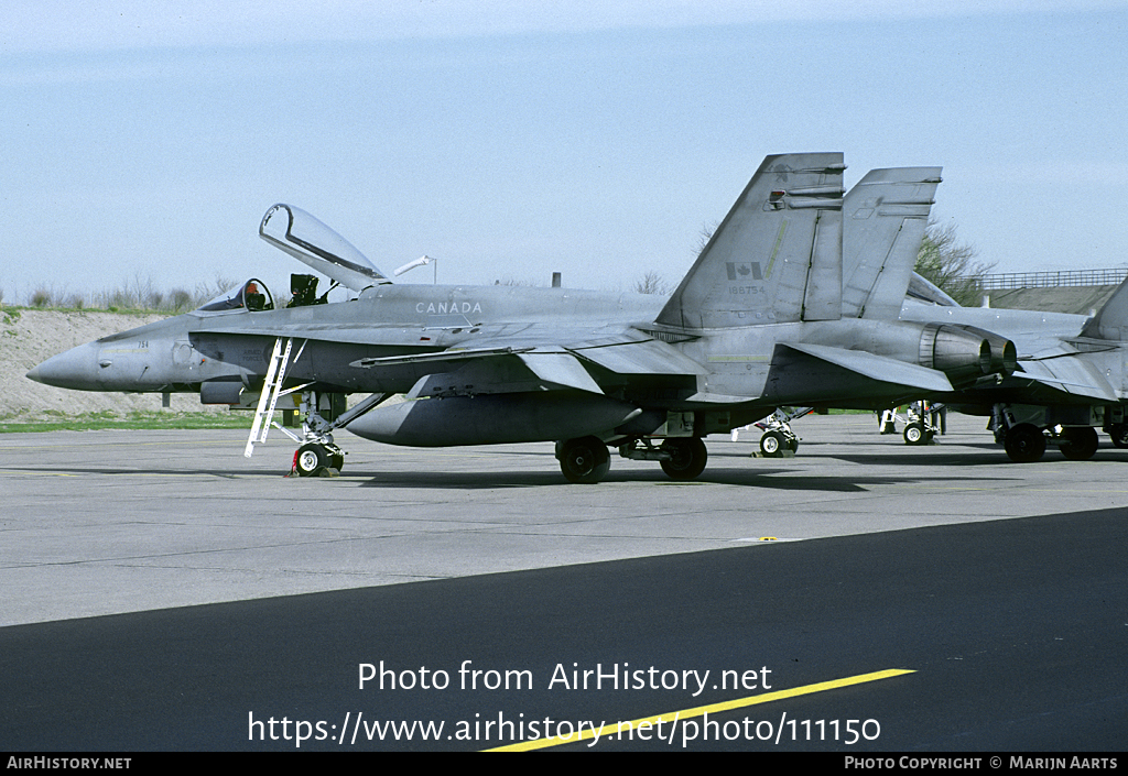 Aircraft Photo of 188754 | McDonnell Douglas CF-188 Hornet | Canada - Air Force | AirHistory.net #111150