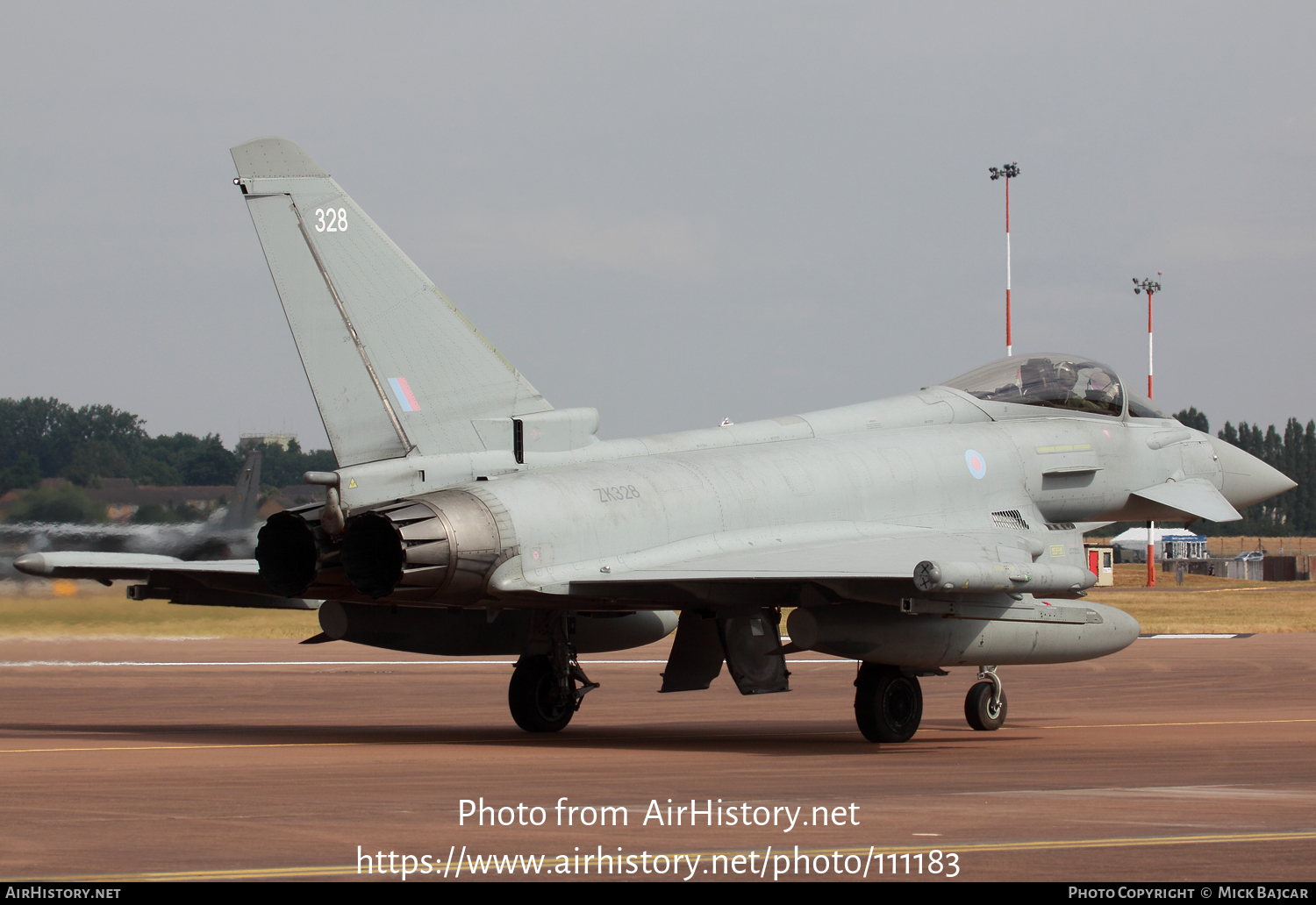 Aircraft Photo of ZK328 | Eurofighter EF-2000 Typhoon FGR4 | UK - Air Force | AirHistory.net #111183