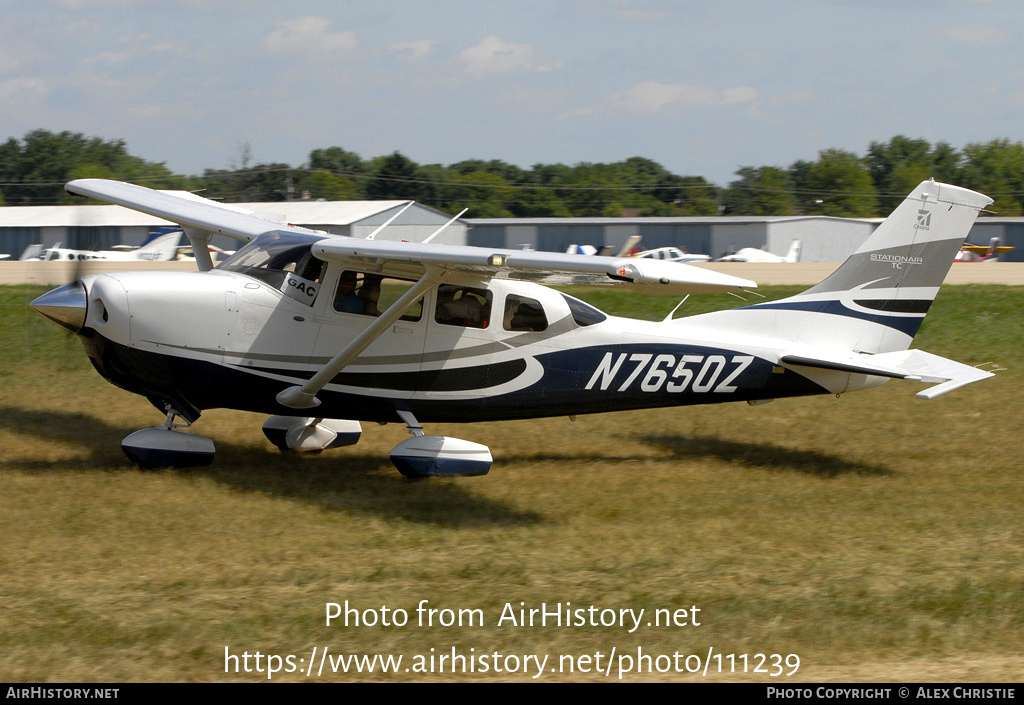 Aircraft Photo of N7650Z | Cessna T206H Turbo Stationair TC | AirHistory.net #111239