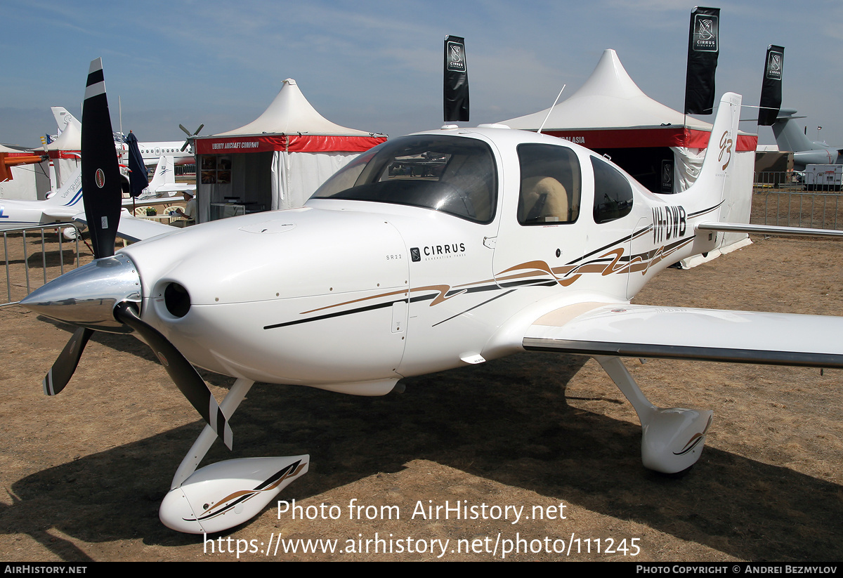 Aircraft Photo of VH-DWB | Cirrus SR-22 G3-GTS | AirHistory.net #111245