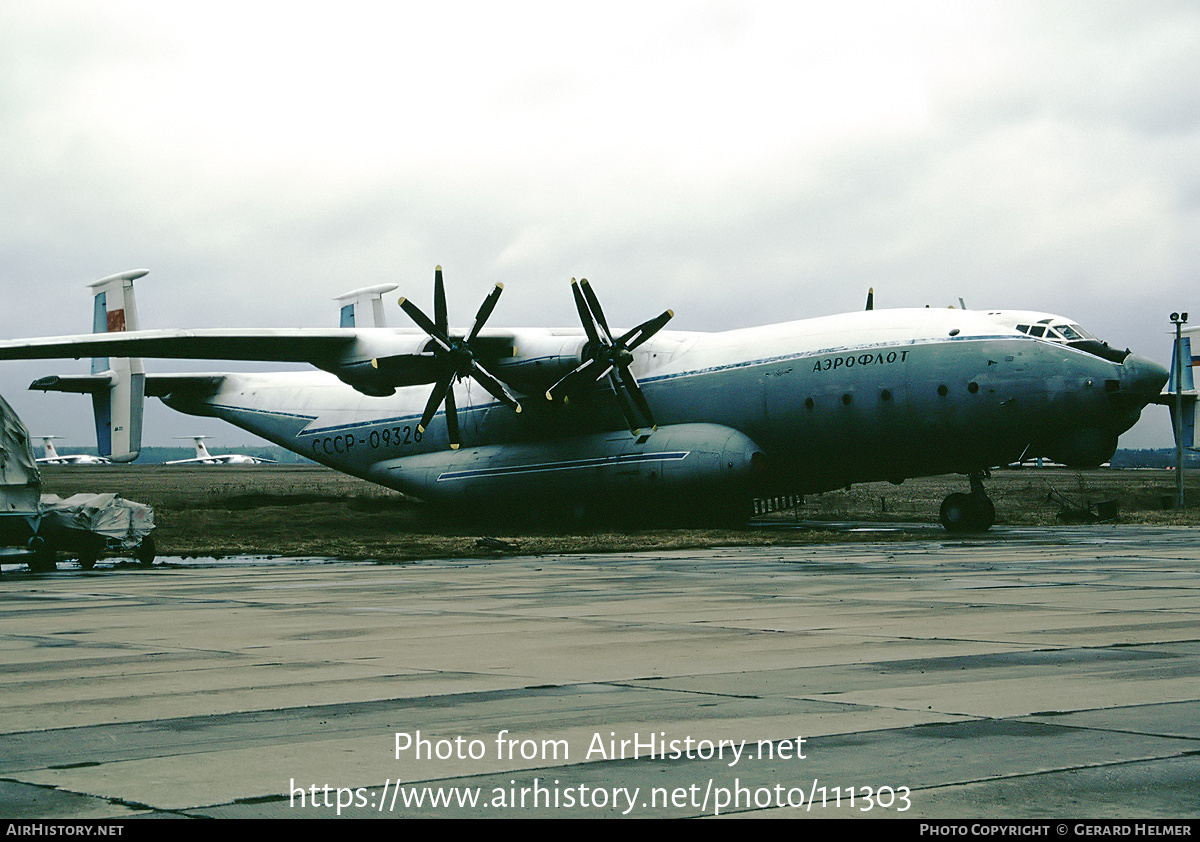 Aircraft Photo of CCCP-09326 | Antonov An-22 Antei | Aeroflot | AirHistory.net #111303