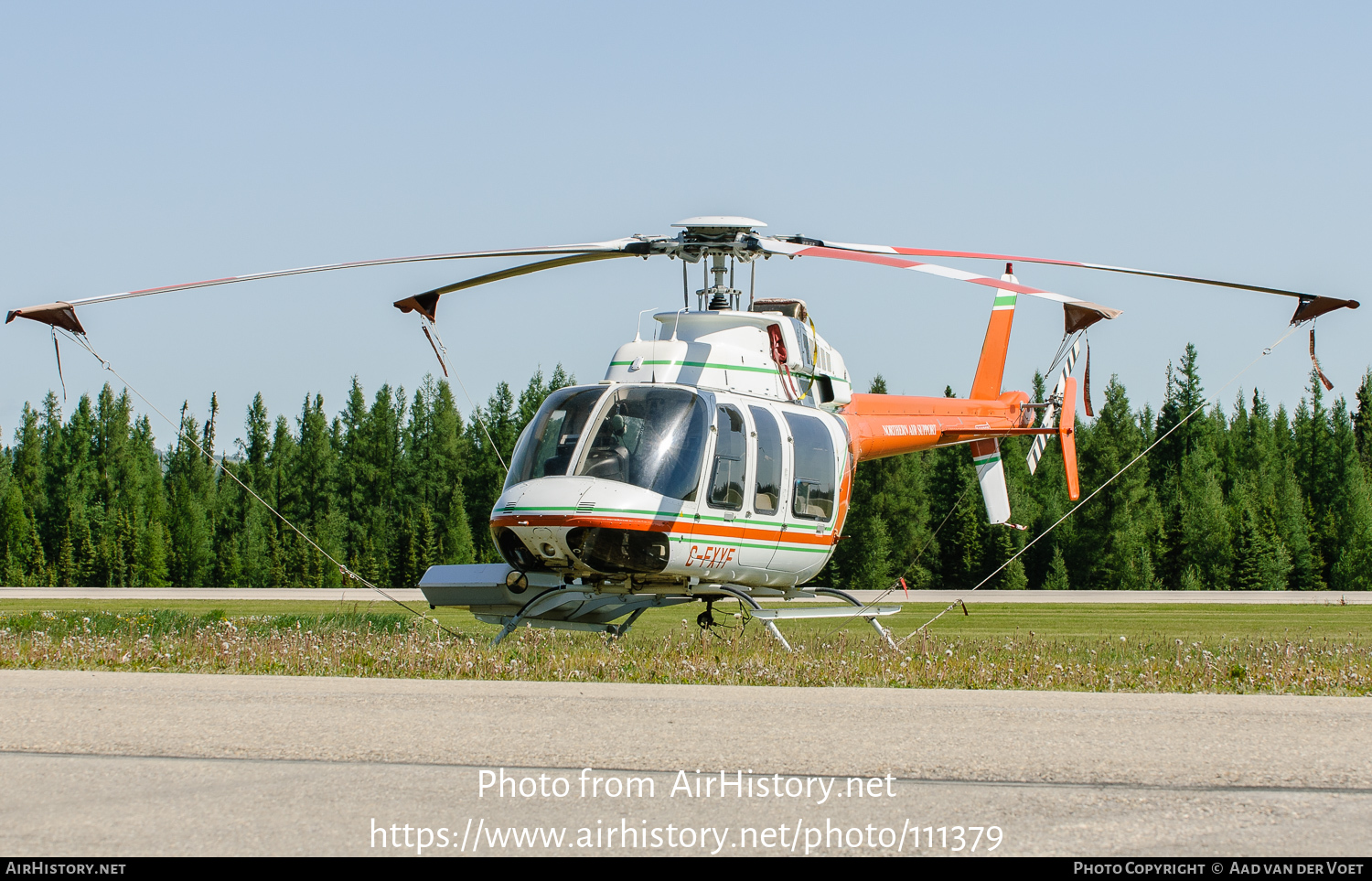 Aircraft Photo of C-FXYF | Bell 407 | Northern Air Support | AirHistory.net #111379