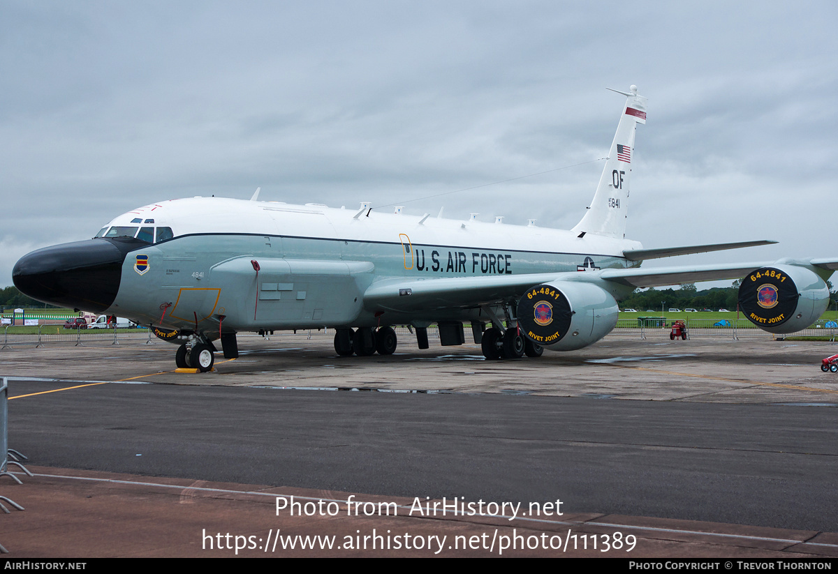 Aircraft Photo of 64-14841 / AF64-841 | Boeing RC-135V | USA - Air Force | AirHistory.net #111389