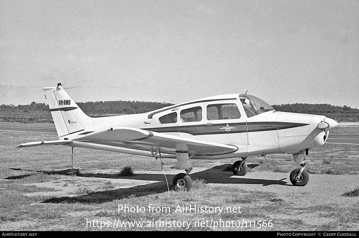 Aircraft Photo of VH-RWD | Beech A23A Musketeer Custom III | Royal Aero Club of Western Australia | AirHistory.net #111566