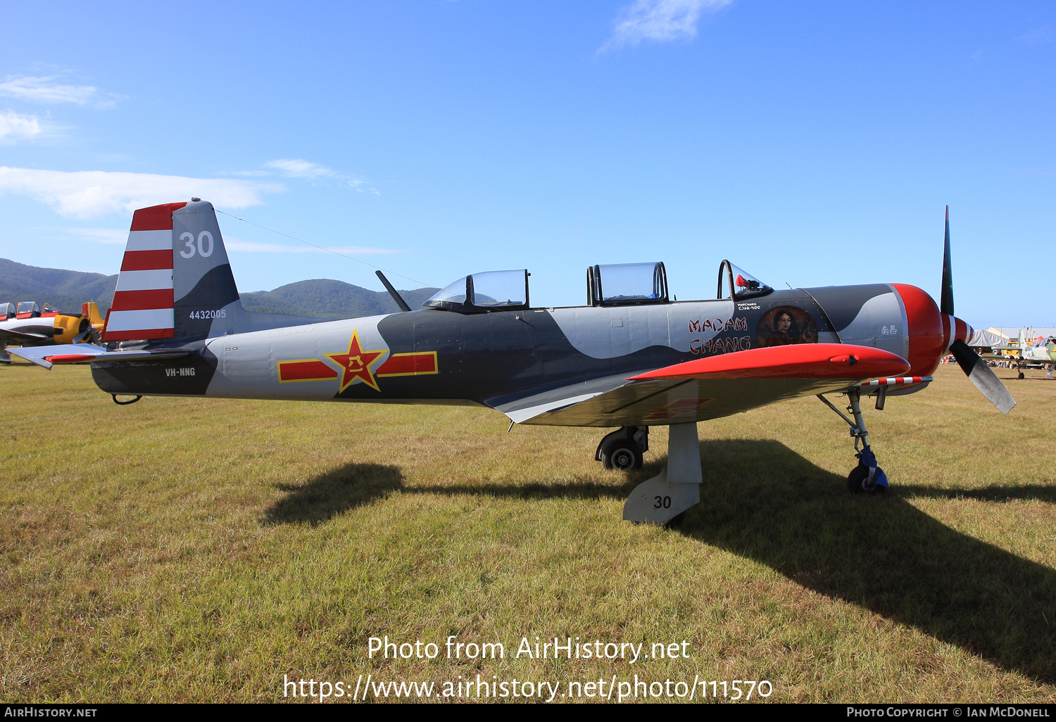 Aircraft Photo of VH-NNG | Nanchang CJ-6A | China - Air Force | AirHistory.net #111570