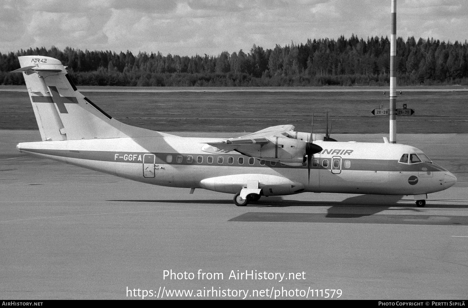 Aircraft Photo of F-GGFA | ATR ATR-42-300 | Finnair | AirHistory.net #111579