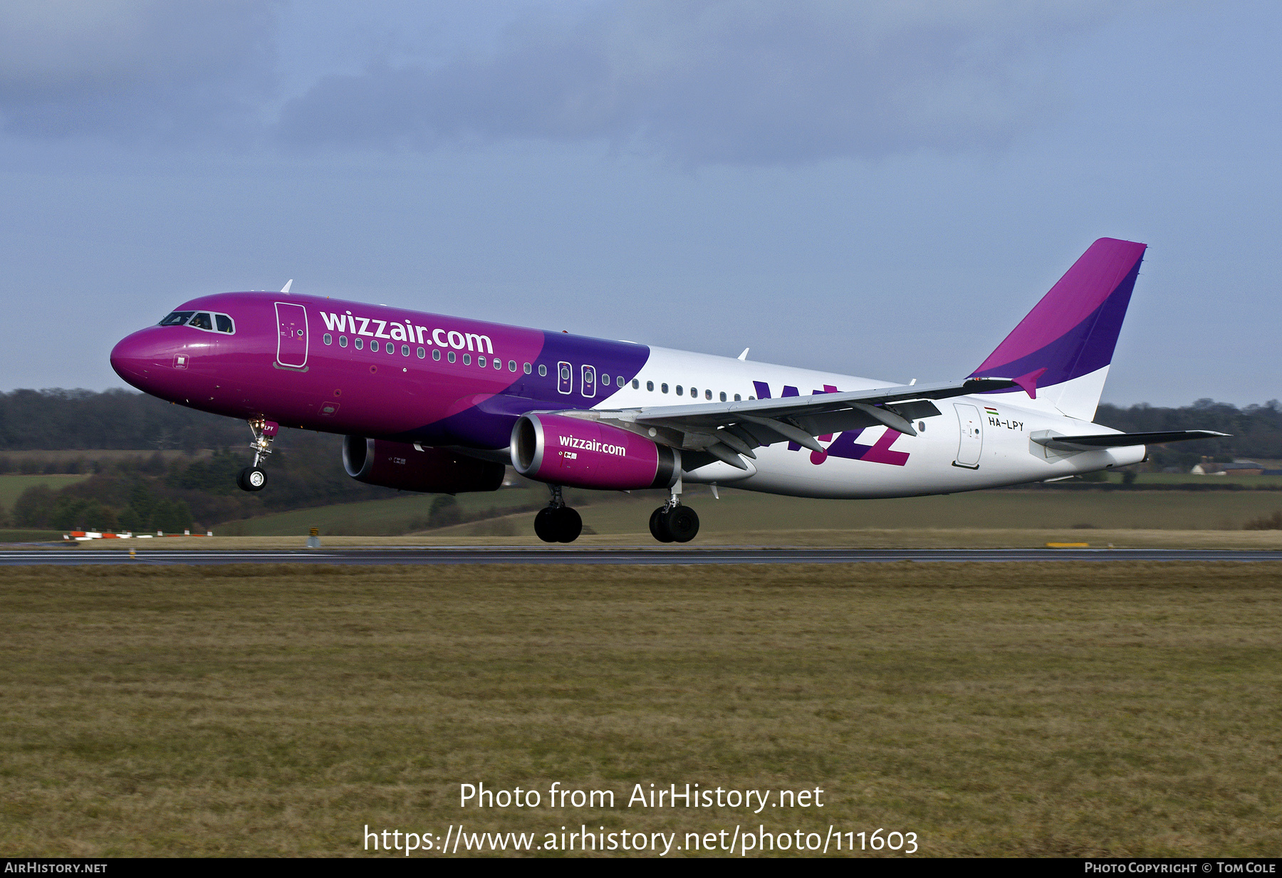 Aircraft Photo of HA-LPY | Airbus A320-232 | Wizz Air | AirHistory.net #111603