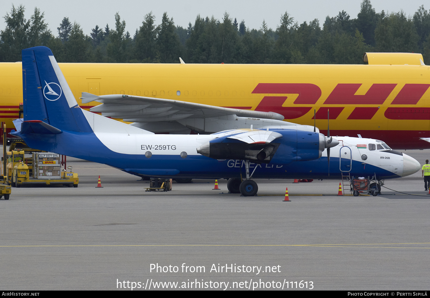 Aircraft Photo of EW-259TG | Antonov An-26B | Genex | AirHistory.net #111613